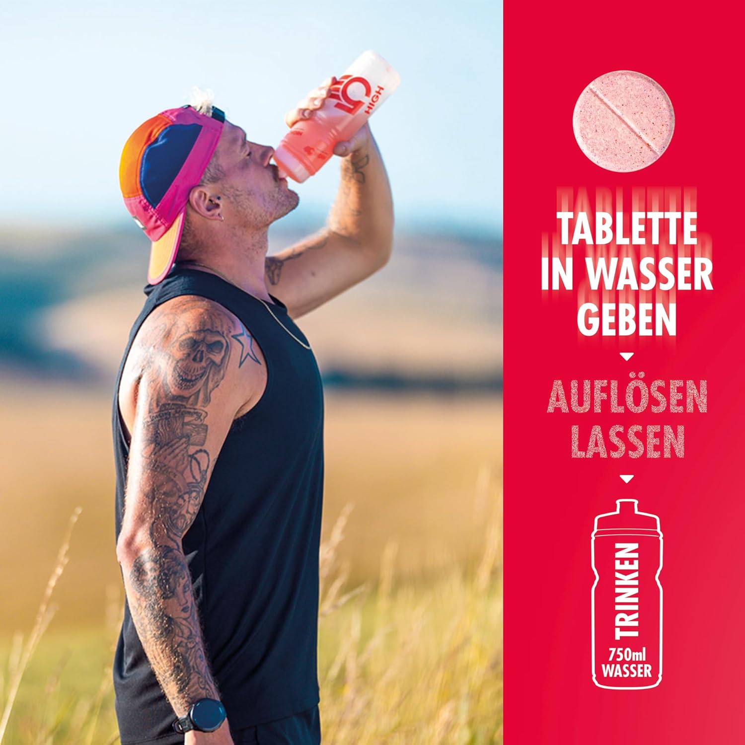 Thumbnail 2 de HIGH5 ZERO Elektrolyte Ohne Zucker – Hydration Helper, 40 Brausetabletten (2 x 20), Gemischt