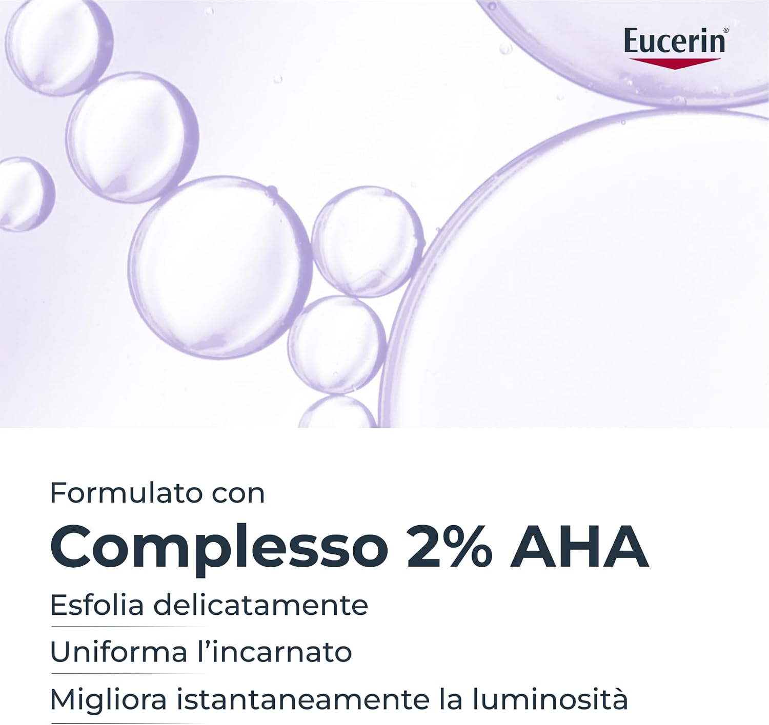 Detalle de Eucerin Anti-Pigment Gel Detergente Viso 200 ml, gel schiumogeno antimacchie con complesso esfoliante AHA