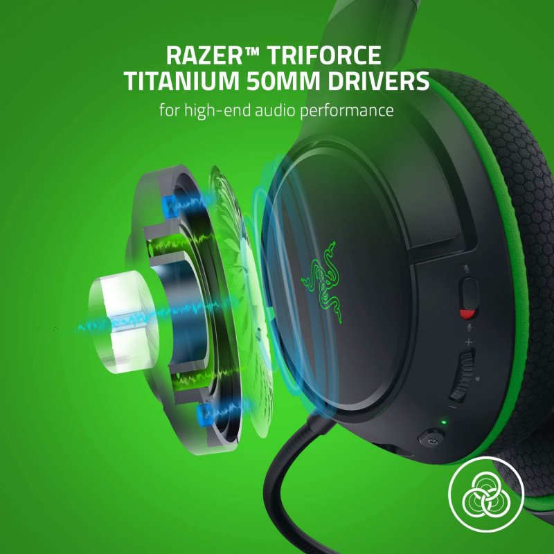 Detalle 2 de Razer Kaira Auriculares inalámbricos 50 mm