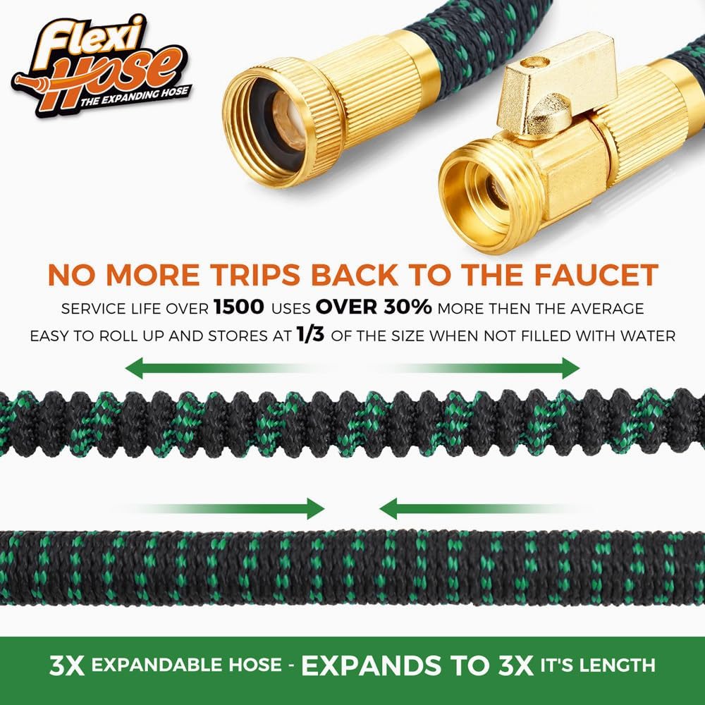 Detalle de Flexi Hose 50FT Lightweight Expandable Garden Hose