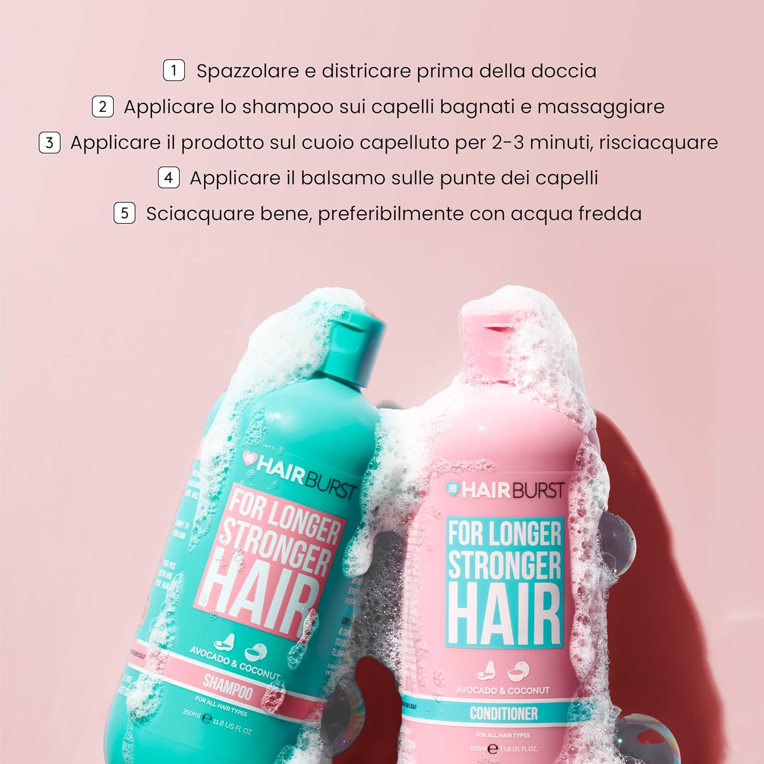 Thumbnail 3 de HAIR BURST Hair Burst : ensemble shampoing + après-shampoing femme anti-chute, formule sans SLS ni parabènes