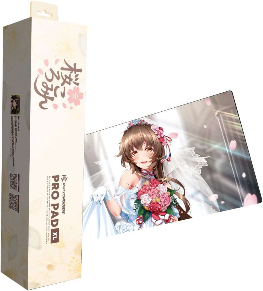 Detalle de NEXTコントローラー 桜ころみんモデル ゲーミングマウスパッド XLサイズ クロス表面 900×400×5mm