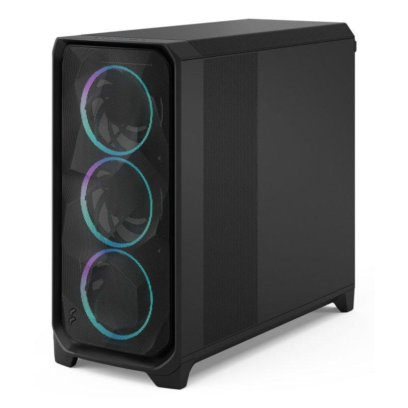 Detalle de Fractal Meshify 3 XL Negro: Caja PC ATX/EATX con vidrio templado y alto rendimiento