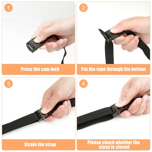 Thumbnail 6 de Cozary Cinghie a cricchetto 4 m, 20 mm, 250 kg 🚚