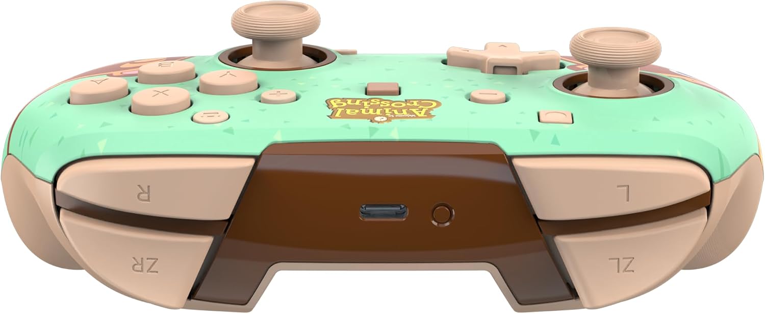 Detalle de Turtle Beach TBC-8105-55 Rematch Wireless Controller, Animal Crossing RGB