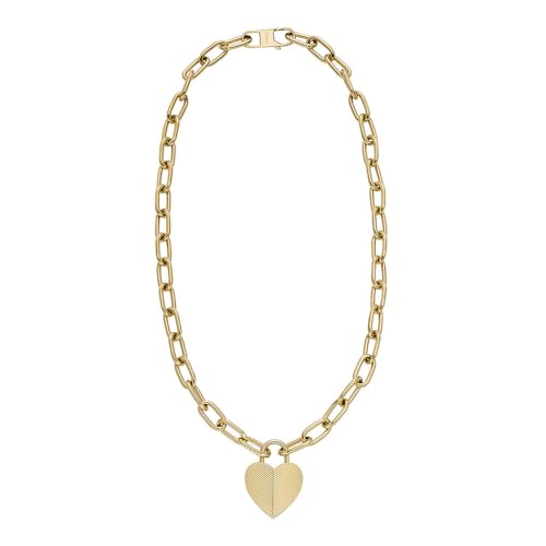 Thumbnail 3 de Fossil Harlow collar acero inoxidable dorado 2024