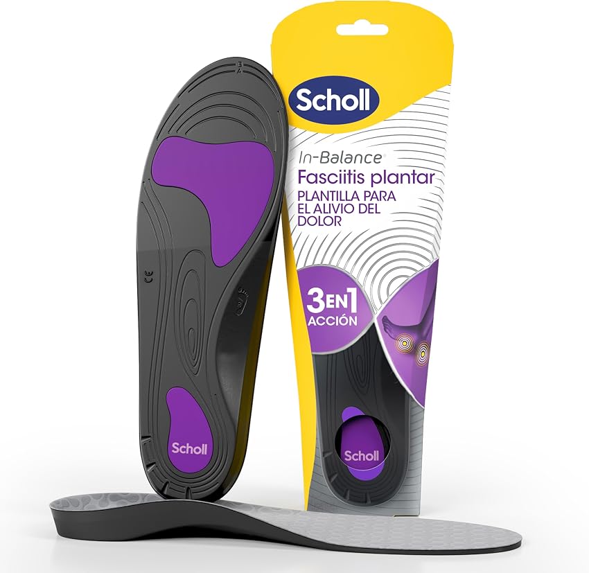 Scholl In-Balance Plantillas ortopédicas talla S 37–39,5