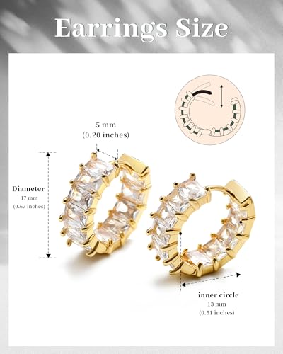 Thumbnail 1 de MESOVOR Boucles d'oreilles en zircon cubique ⚡