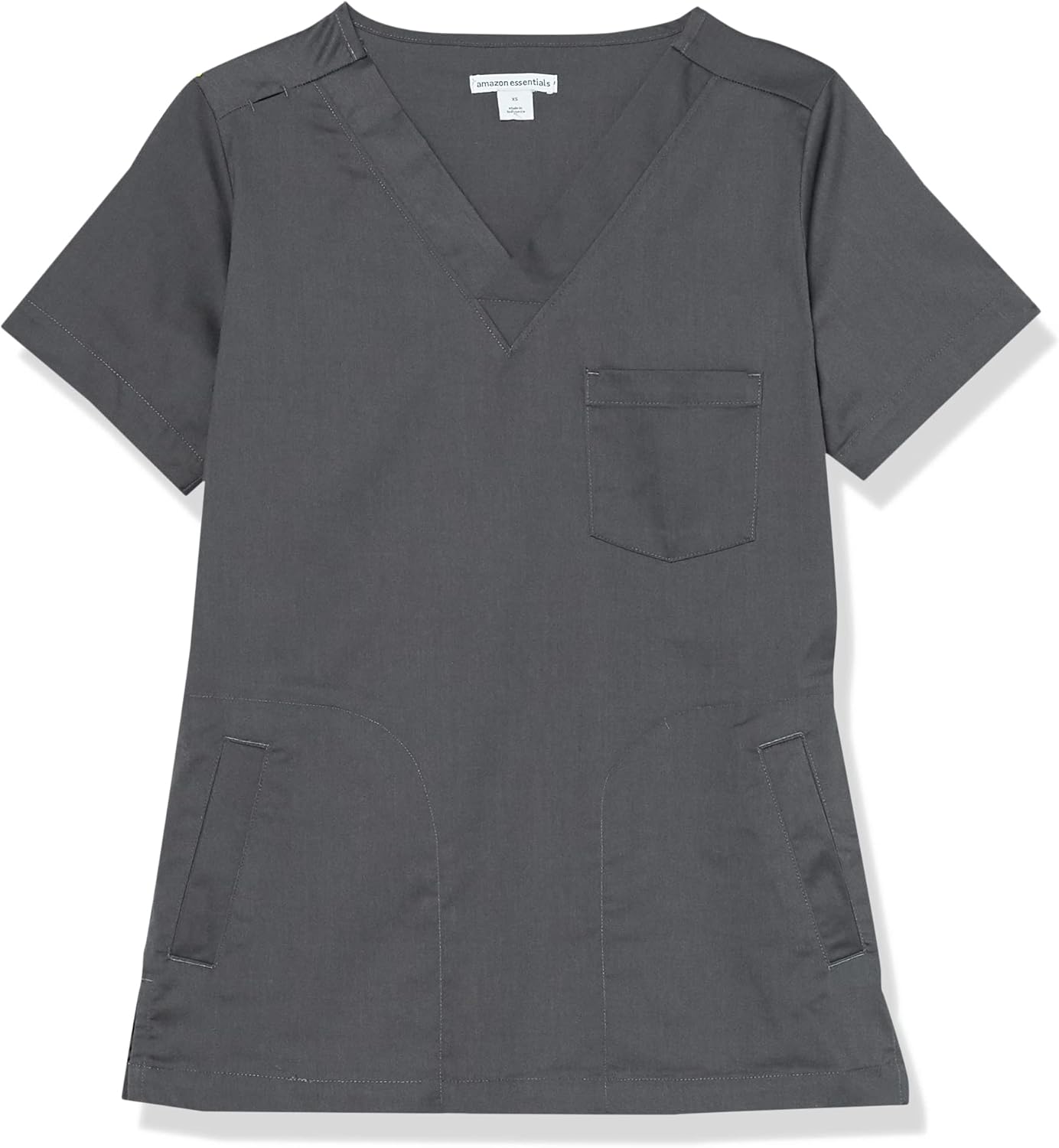 Thumbnail 5 de Amazon Essentials Damen Scrub-Top klassischer Schnitt mit V-Ausschnitt und kurzen Ärmeln (auch in Übergrößen)