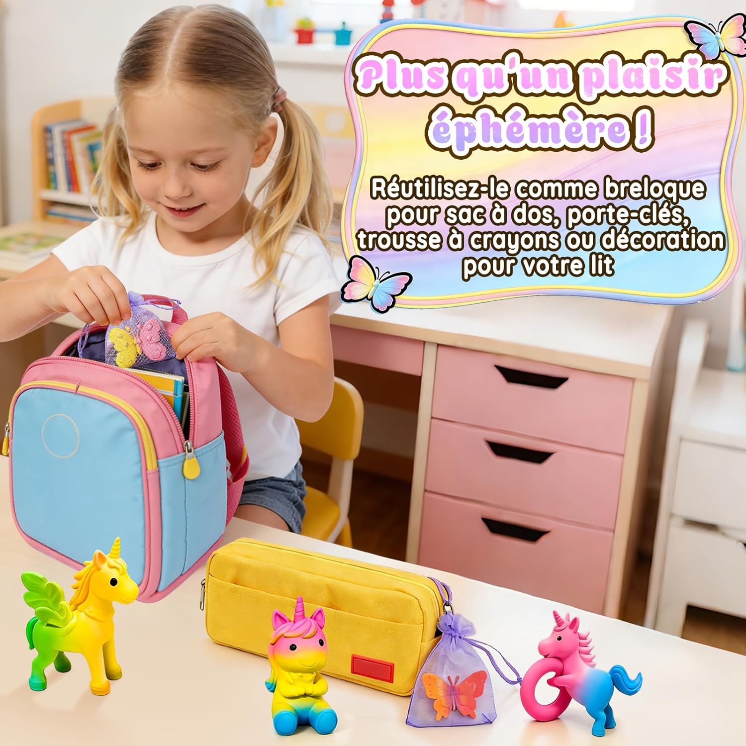 Thumbnail 3 de MOMUSE Œuf à Éclore Licorne pour Enfants – set de 6 (œufs surprise) pour 3 à 8 ans
