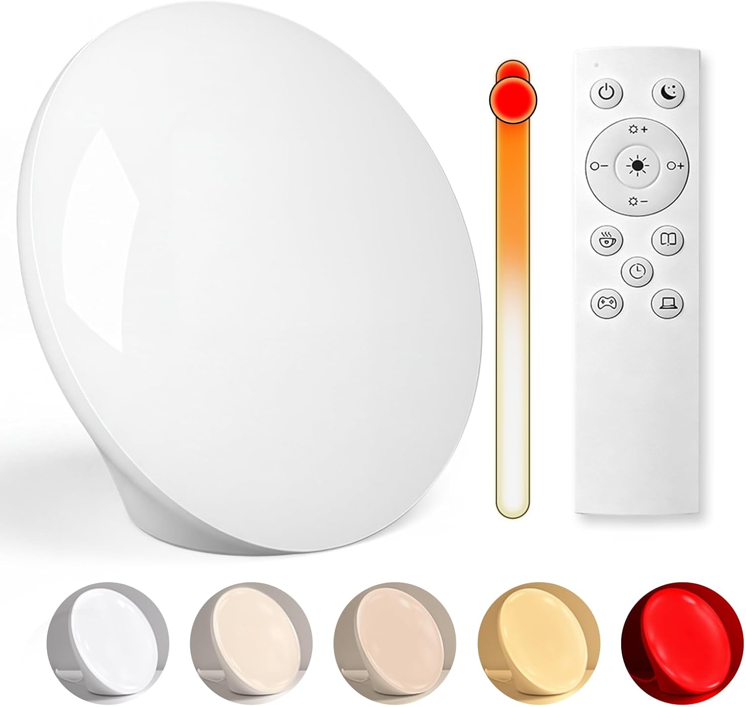 Detalle de samtoo RL001 Sun Lamp and Red Night Light, 10,000 Lux, 670nm Red Mode