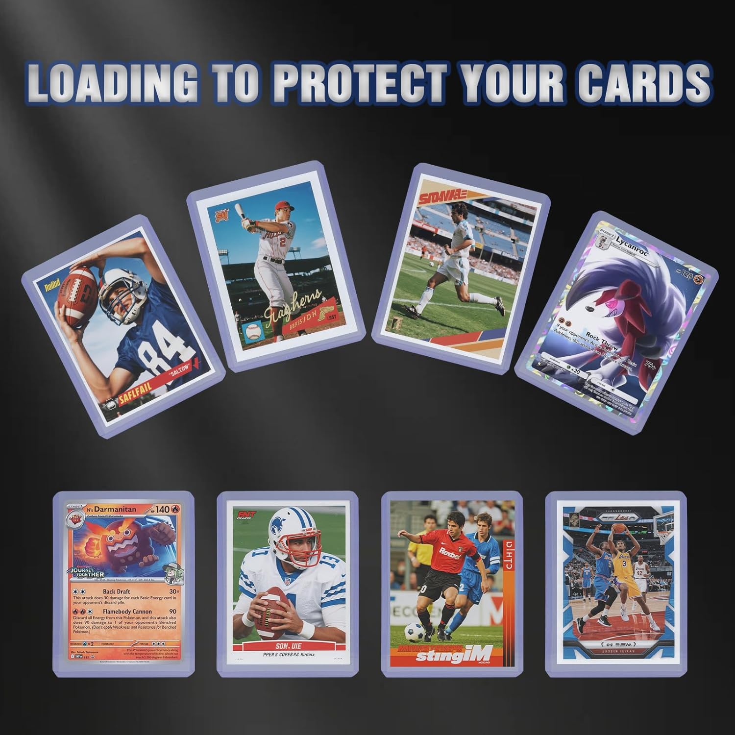 Thumbnail 4 de WAIZHIUA 200-piece card sleeves set