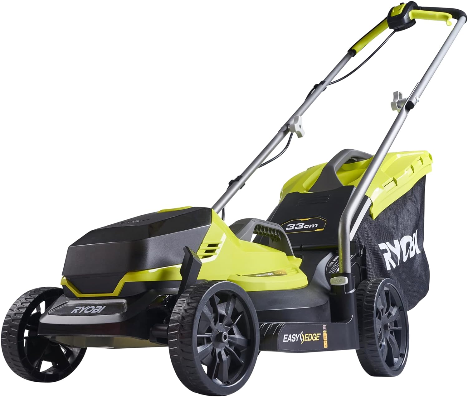 Detalle de Ryobi OLM1833B 18V ONE+ Cordless 33cm Lawnmower (Battery & Charger Excluded)
