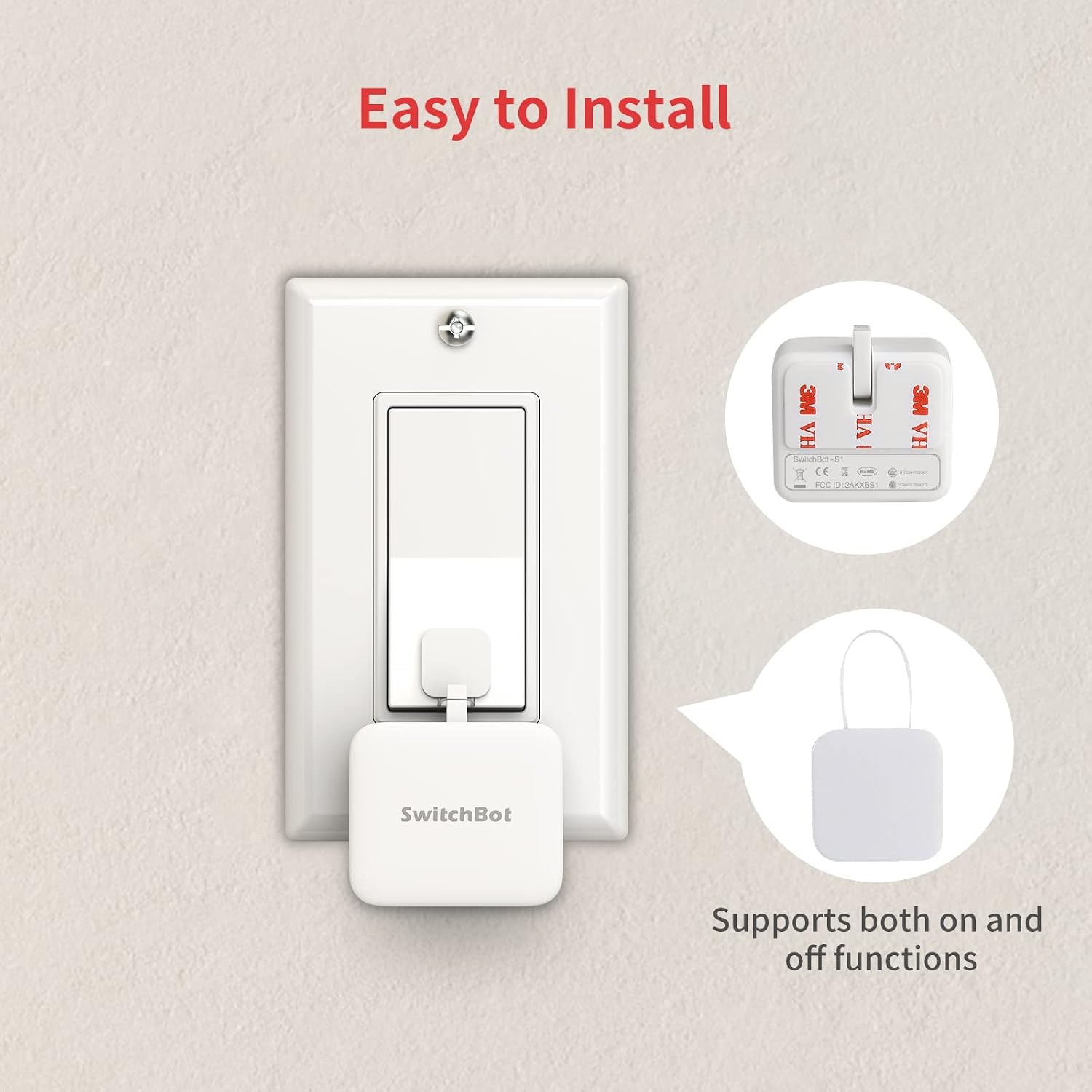 Thumbnail 6 de SwitchBot Smart Bluetooth Switch Toggle đźŹ
