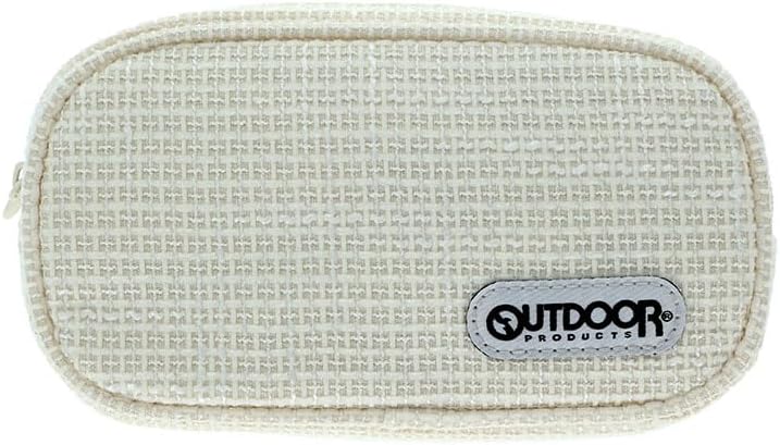 Detalle de サンスター文具 OUTDOOR PRODUCTS ペンケース ジャージ素材・リブ切替の大きめシングルルーム