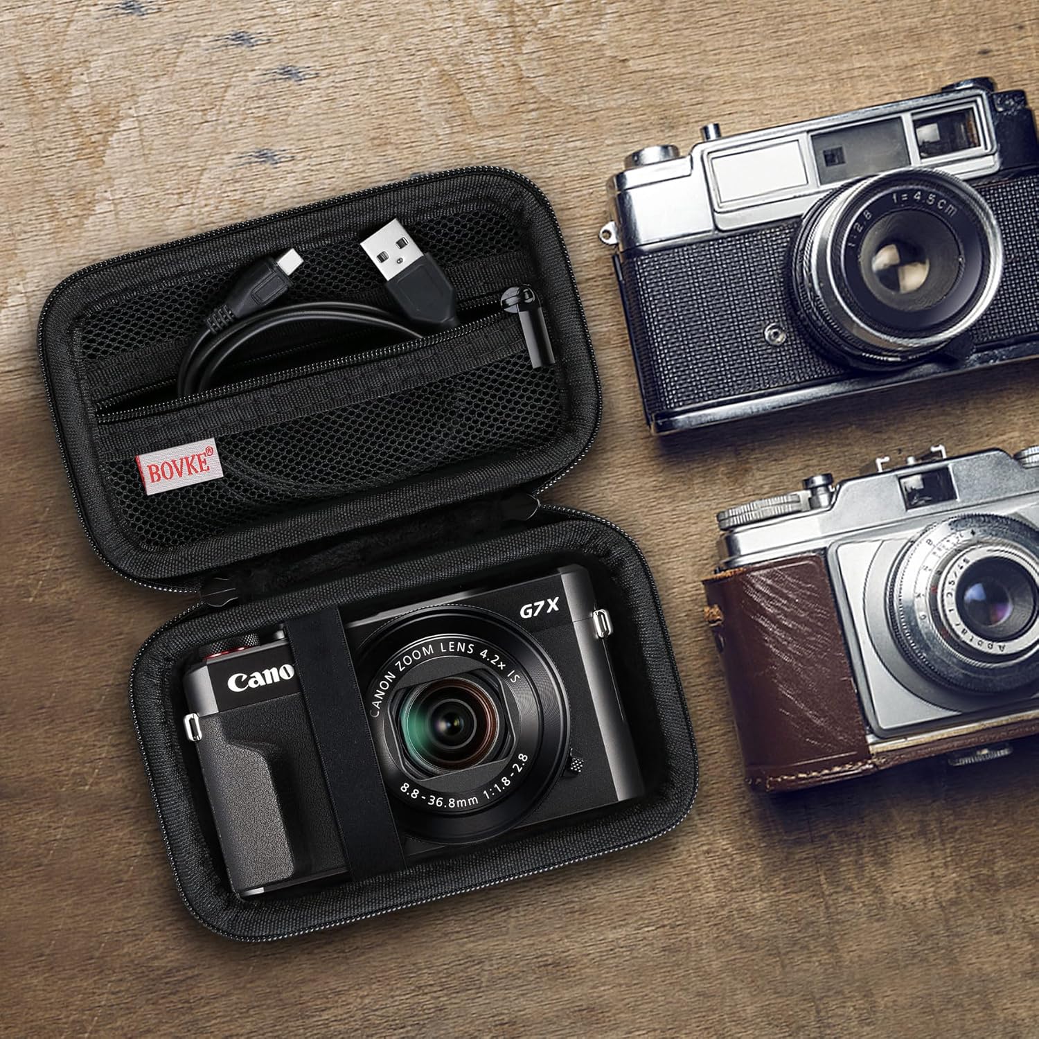 Thumbnail 6 de BOVKE Camera Case for Canon PowerShot G7 X Mark III