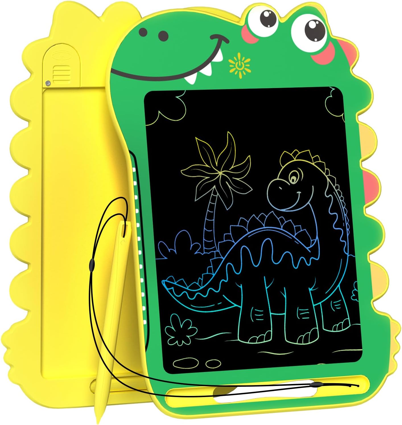 Detalle de BKM 8.5-inch LCD Writing Tablet for Kids (Dinosaur Doodle Board) with Screen Lock & Erase Button