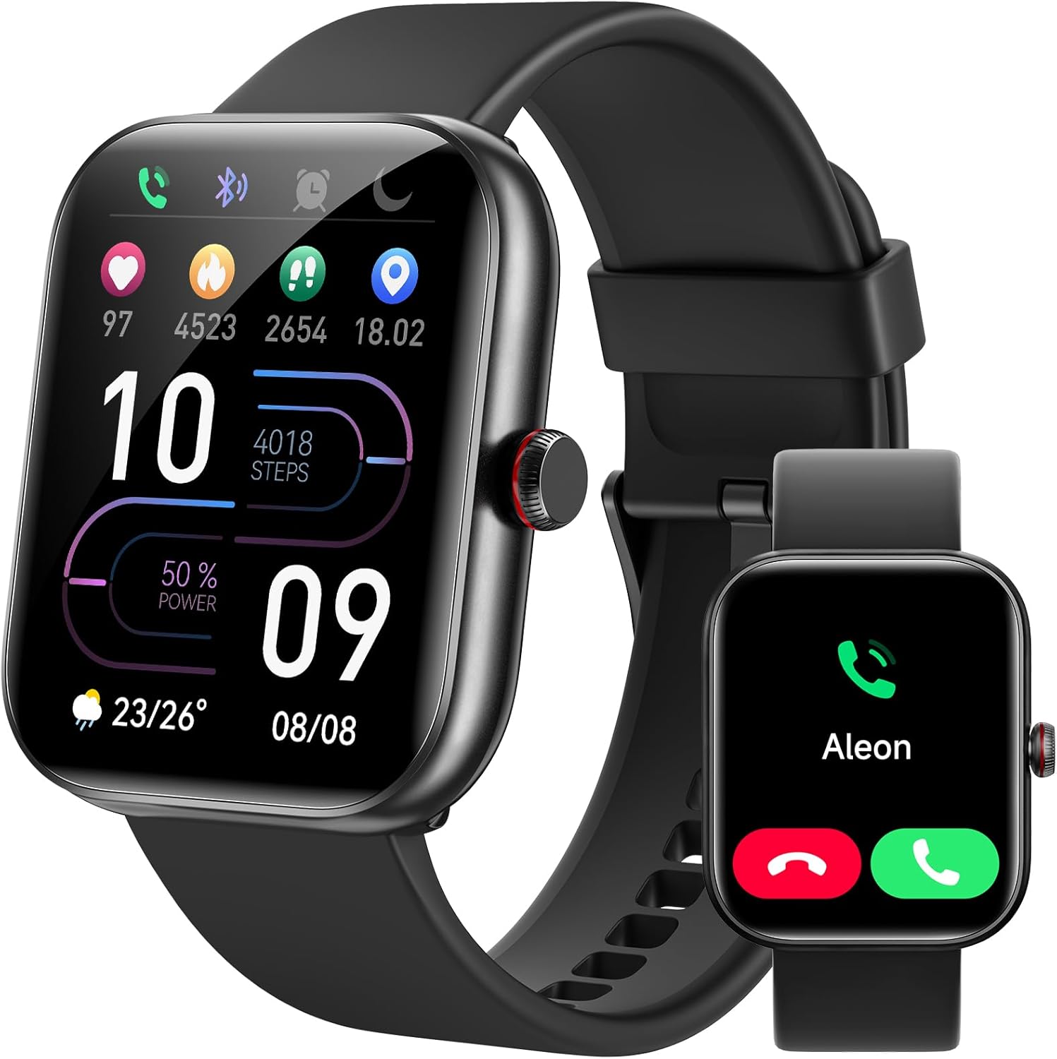 Detalle de IDW20 Fitness Tracker 1.91" Smartwatch