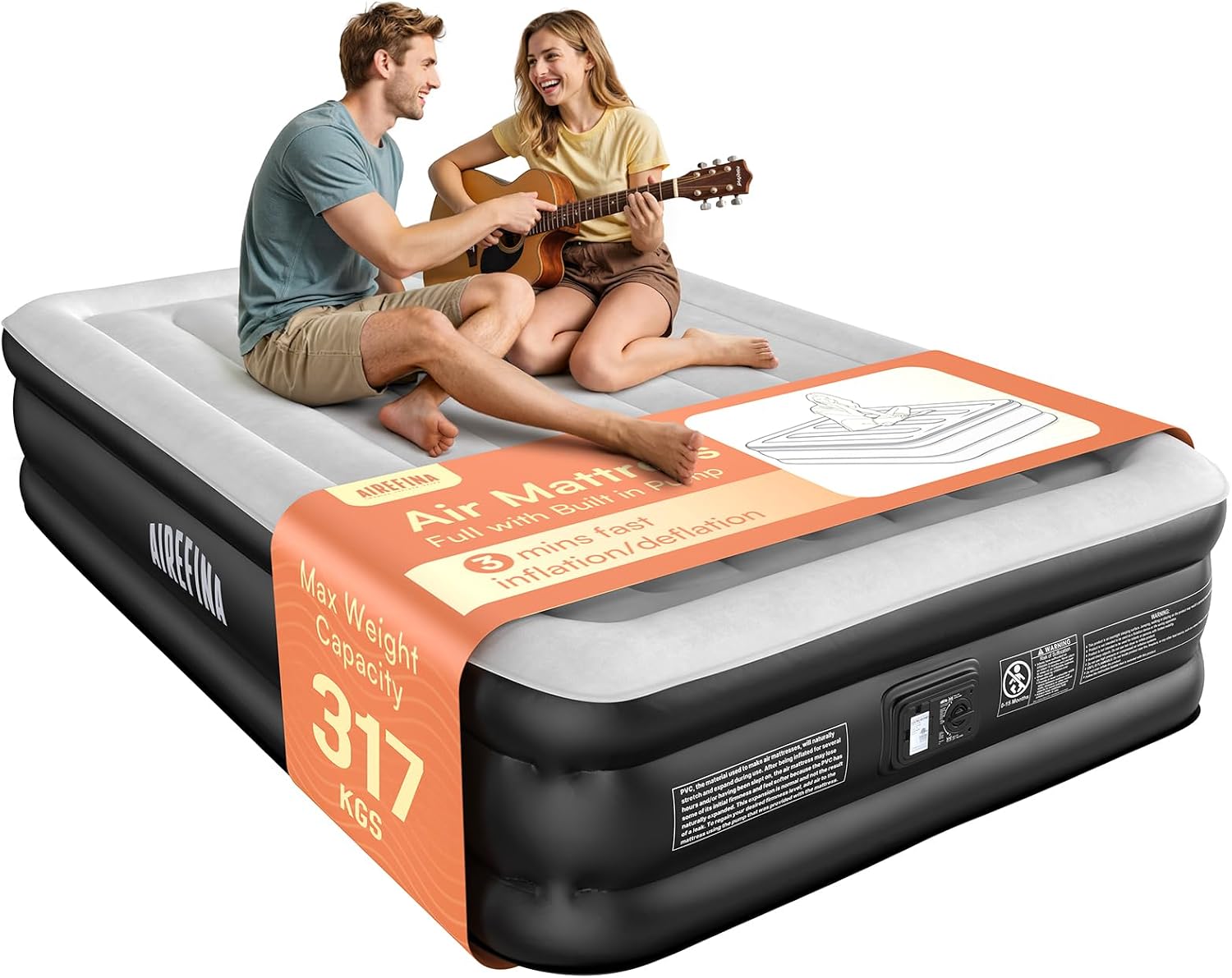 Detalle de Airefina Double Air Mattress