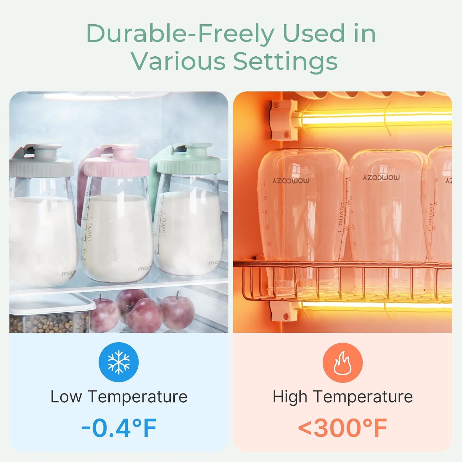Thumbnail 4 de Momcozy Breast Milk Pitcher for Safe Storage