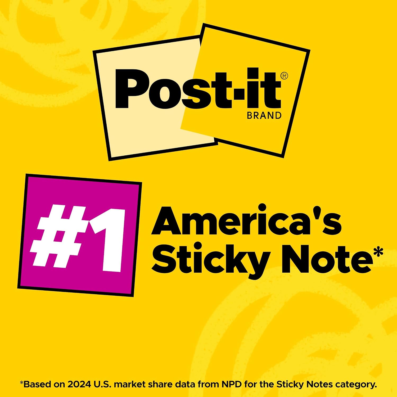 Detalle de Post-it Super Sticky Notes 3 x 3 in, Supernova Neons (24 Pads)