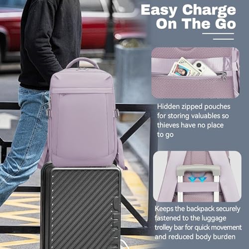 Detalle de Xkdoai Cabin Bags 40x30x20cm (24L) Underseat Backpack for Ryanair