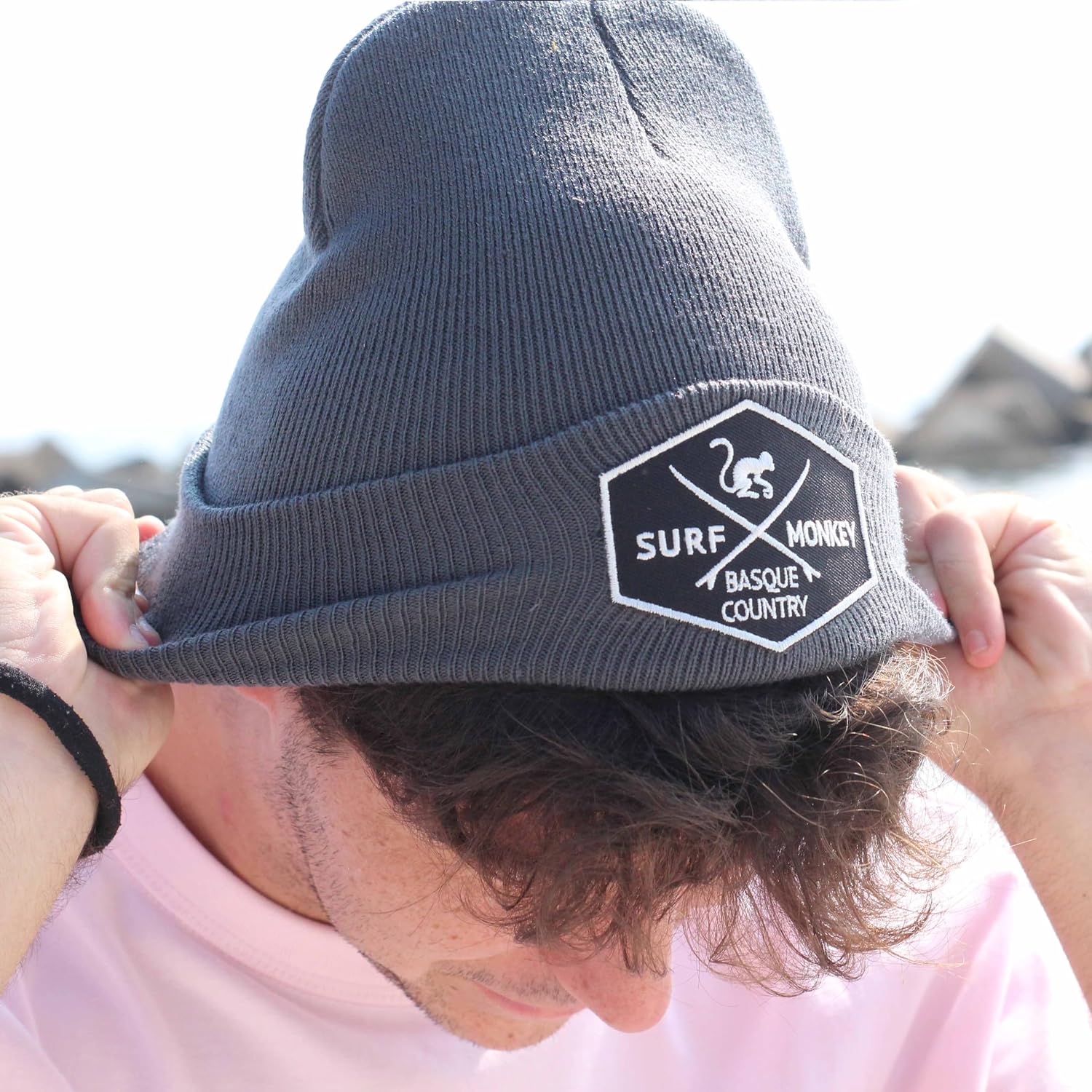 Detalle de Surf Monkey Beanie recyclĂ© taille unique đ§Ł