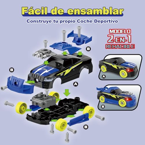 Detalle de Pup Go Coche Construible para Niños 🚗 3+ Años, Luz y Sonidos