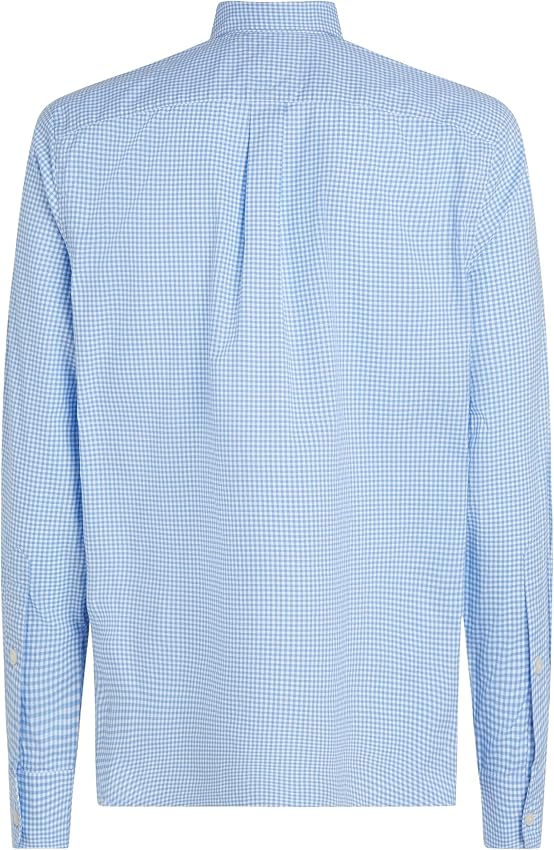 Detalle 2 de Tommy Hilfiger Camisa Flex Poplin Gingham XS camisa 100% algodón