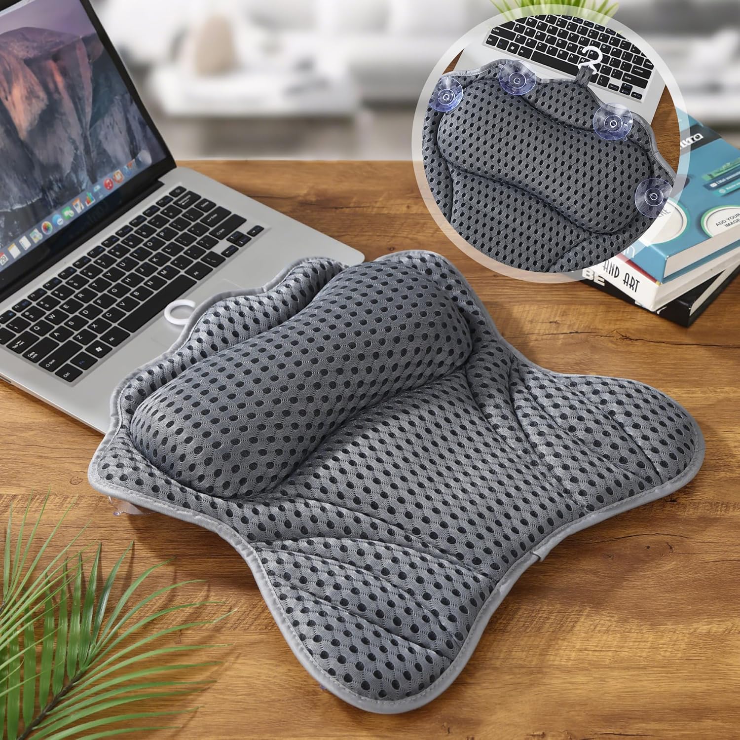 Thumbnail 5 de Coussin de baignoire adulte avec technologie 4D Air Mesh et 6 ventouses antidérapantes