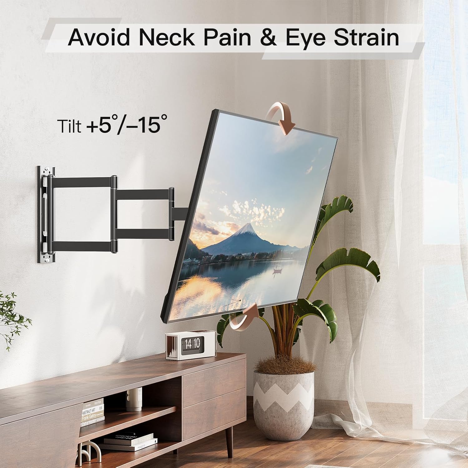 Thumbnail 3 de ELIVED Long Arm TV Mount 37.4in