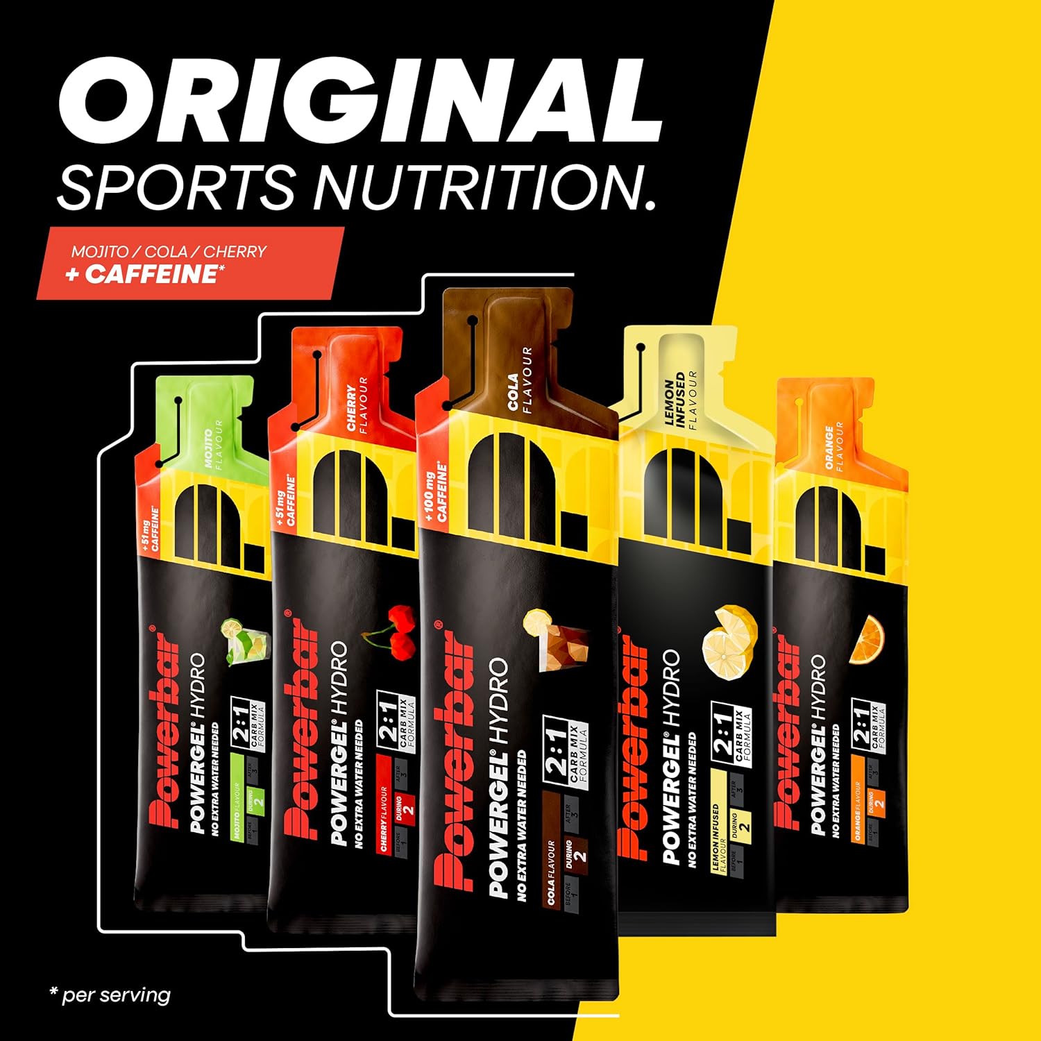 Thumbnail 2 de PowerBar PowerGel Hydro Orange 24x67ml gel
