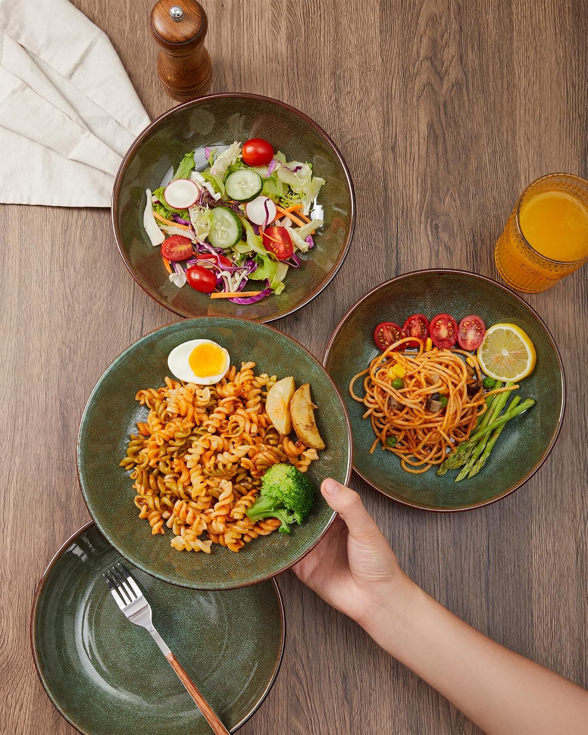 Detalle de Pokini 32-Piece Dinnerware Set 32 🍽