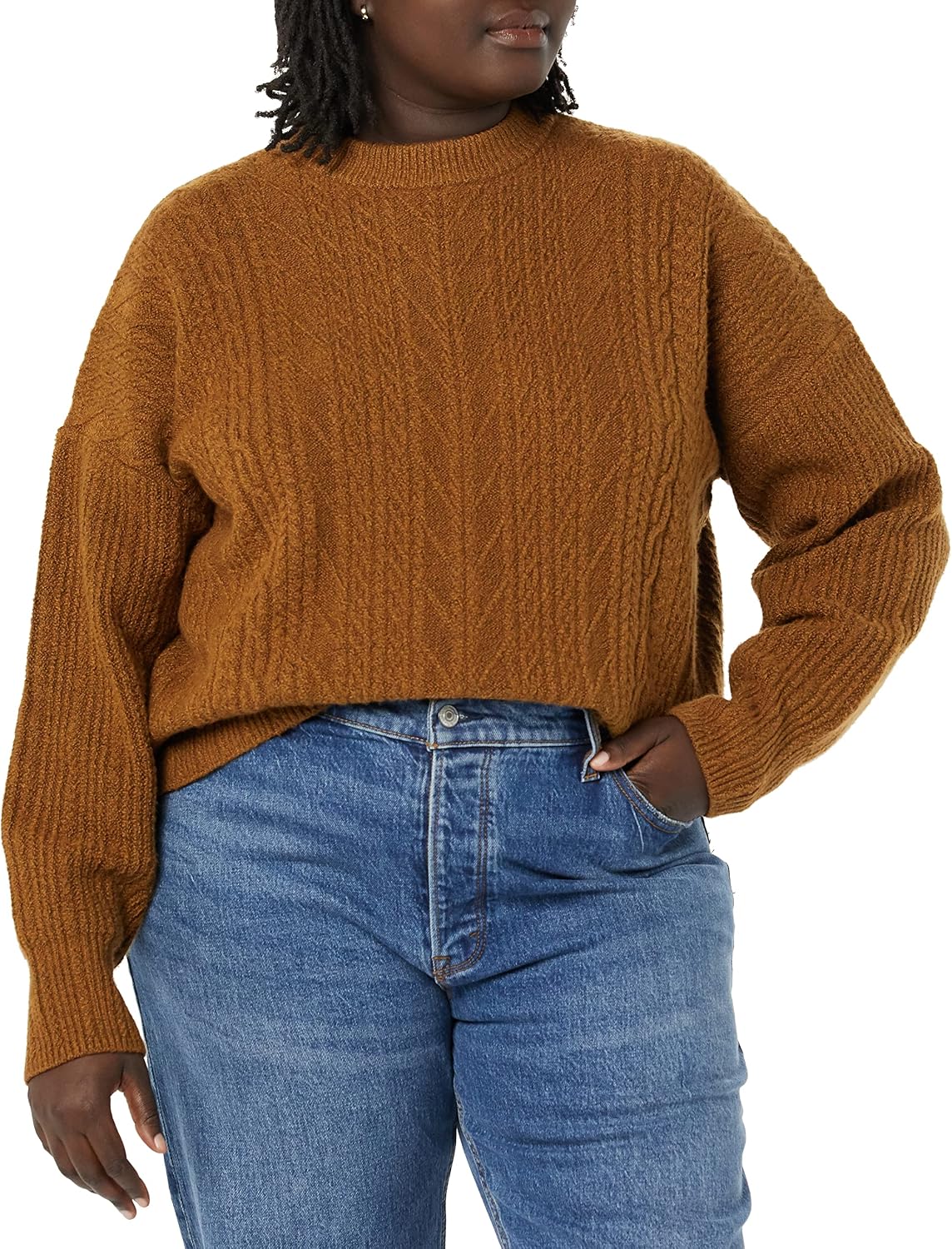 Thumbnail 3 de Amazon Essentials Moderner Soft-Touch-Pullover