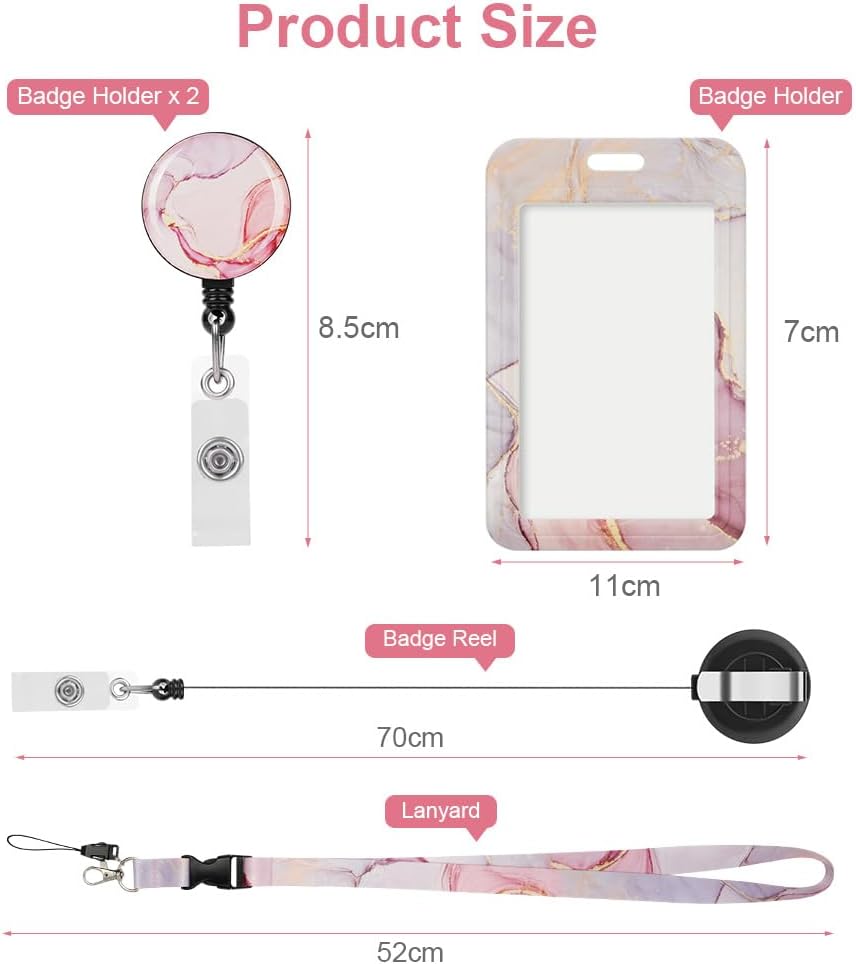 Thumbnail 1 de Vicloon Lanyard Porta Badge retrattile 🎫