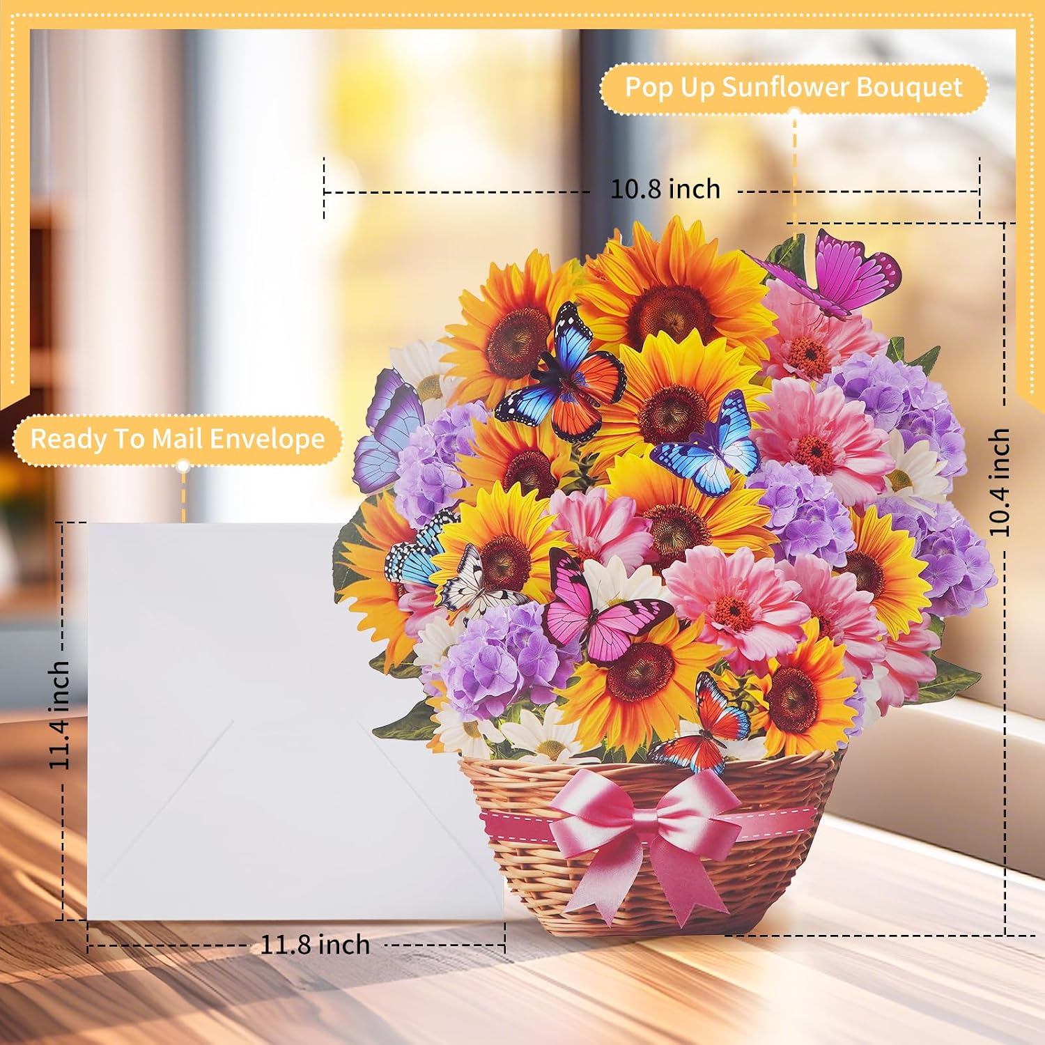 Detalle de WUJUN Birthday Card 10 Inch Musical