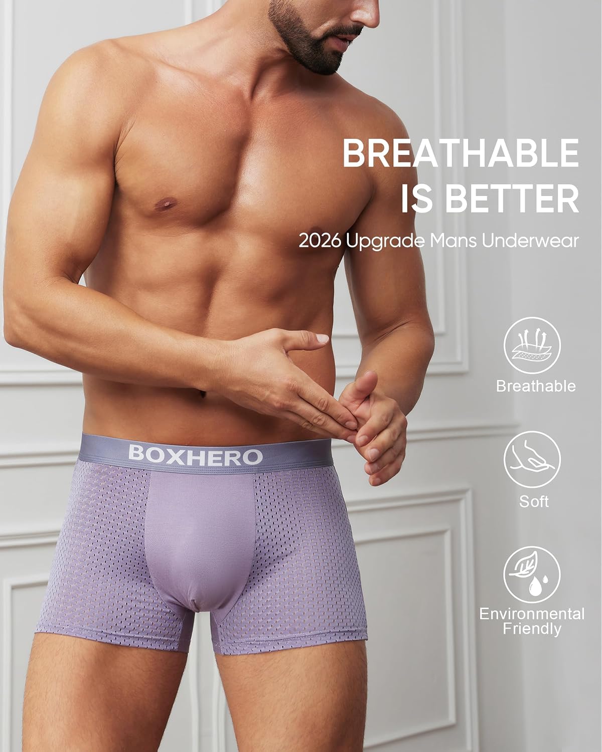 Thumbnail 3 de Boxhero Bamboo Boxer Briefs