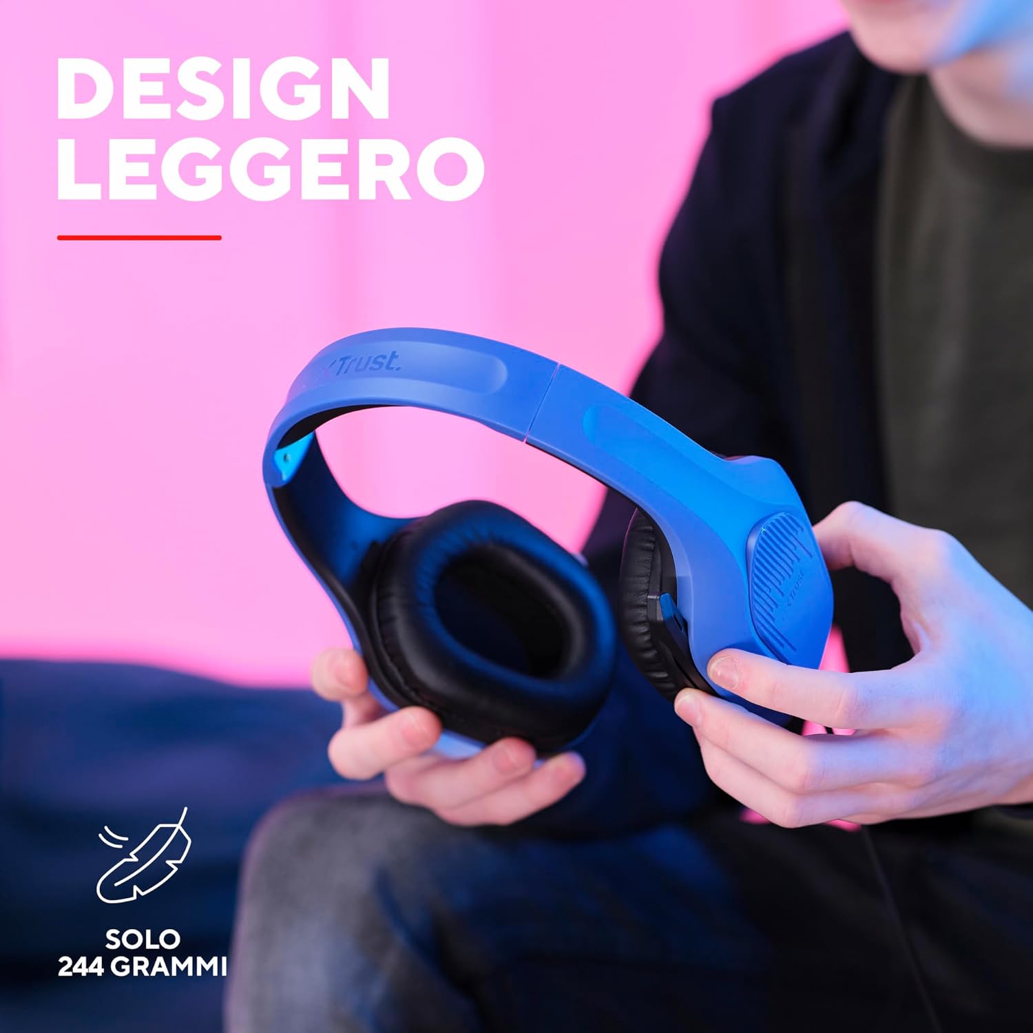 Thumbnail 2 de GXTrust Rayne 418B Cuffie Gaming leggere