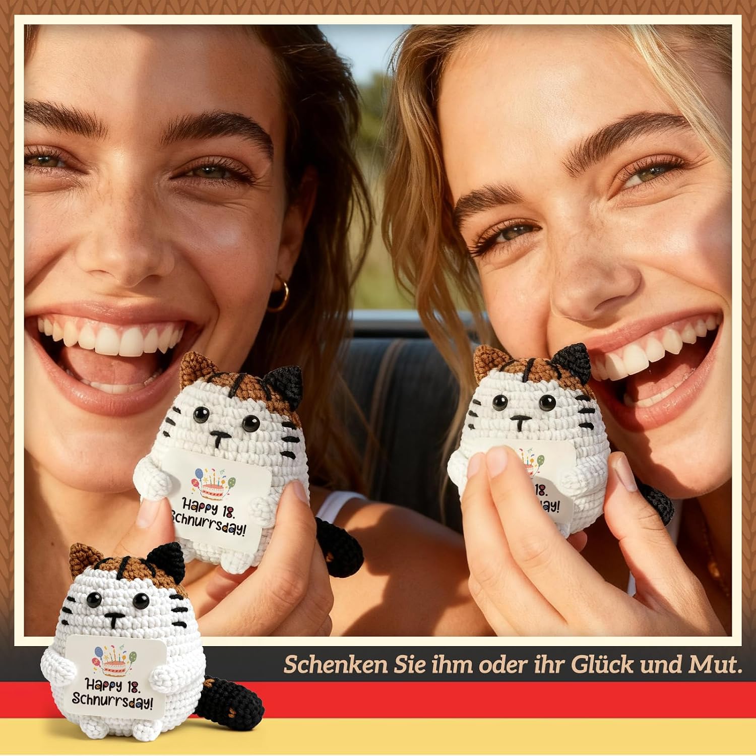 Thumbnail 6 de Giftota Pocket Hug 18 Geburtstag Geschenk