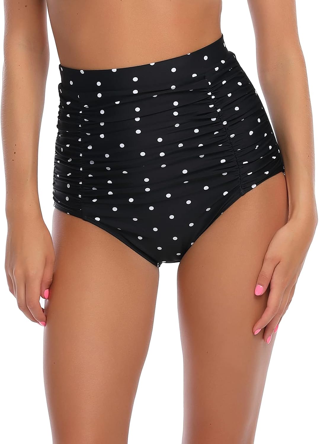 Thumbnail 6 de Ocean Blues Women's High Waisted Bikini Bottoms with Tummy Control
