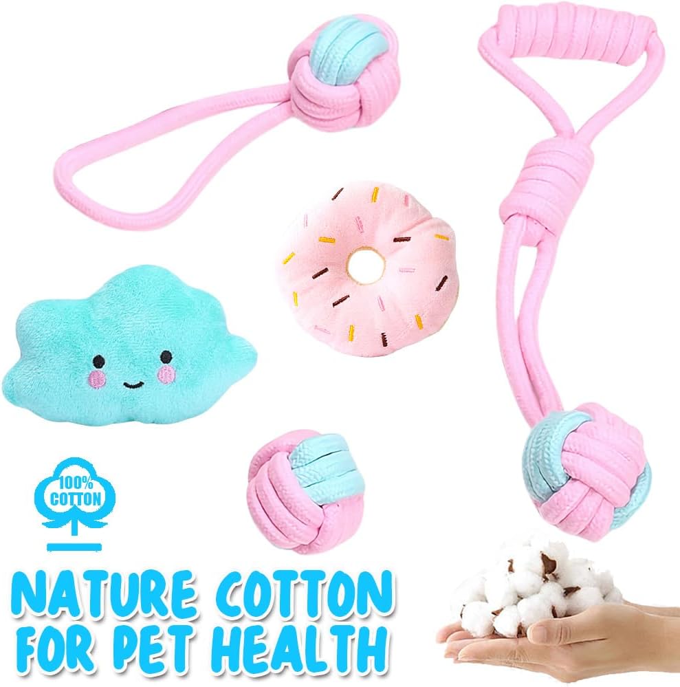 Detalle 1 de Speedy Panther 7Pcs Dog Toys set