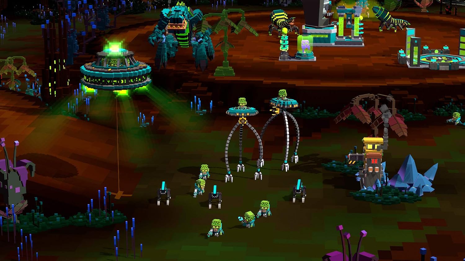 Detalle de 8-Bit Invaders for PS4 – Singleplayer, Co-op and Online Multiplayer