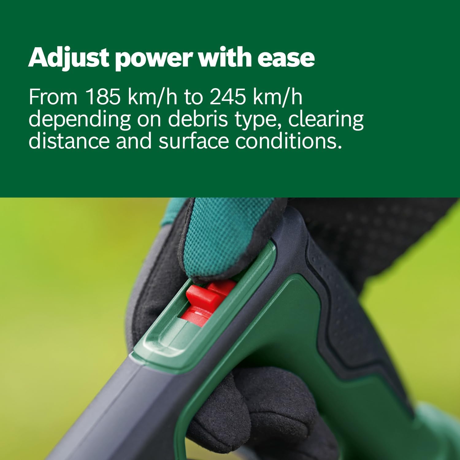 Thumbnail 5 de Bosch UniversalLeafBlower 18V-130 cordless leaf blower (18V system, without battery)