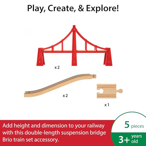 Thumbnail 2 de BRIO Puente colgante doble 33683 🧸