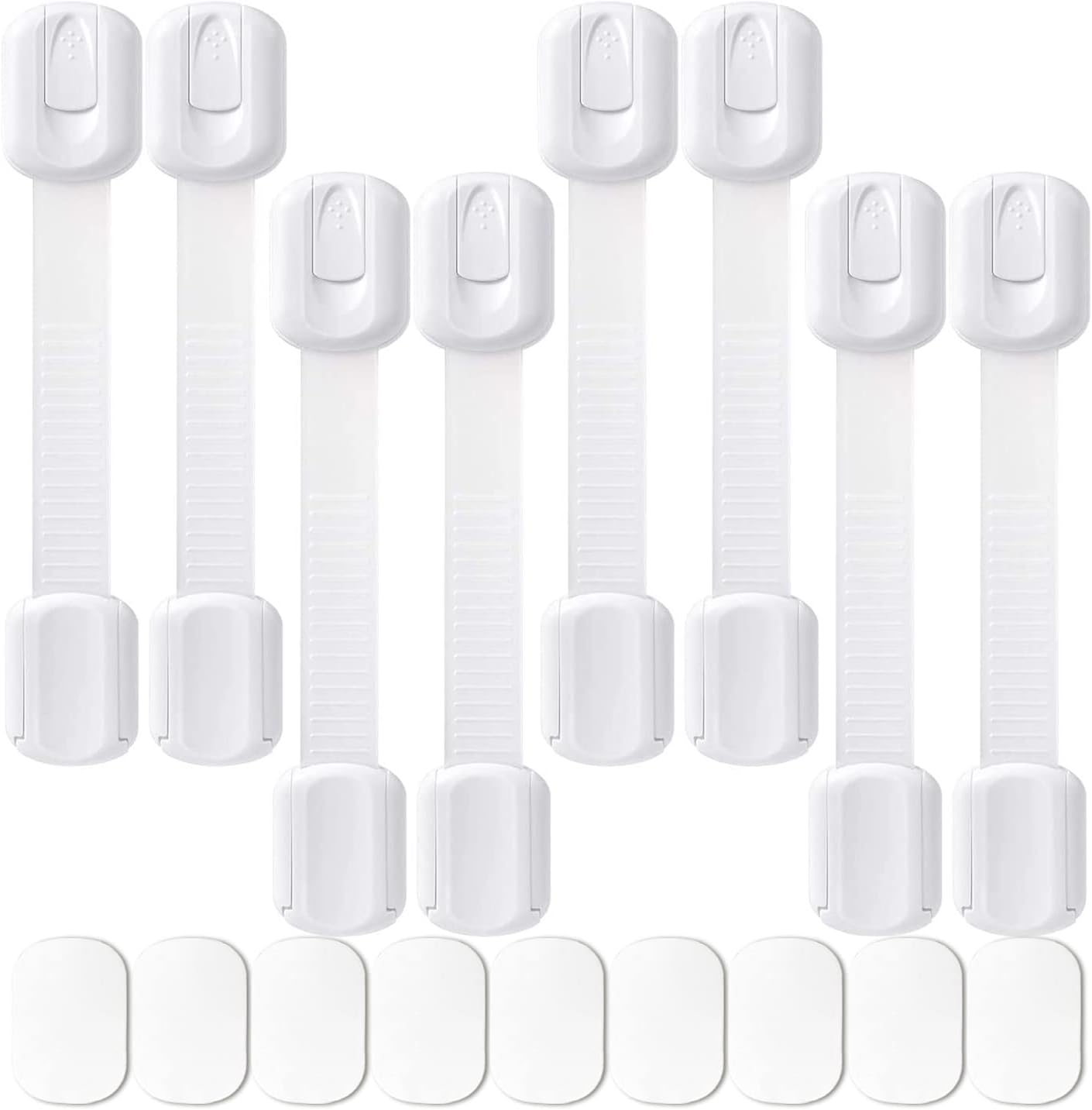 Detalle de SACONELL 8 Pack Child Safety Locks 20cm