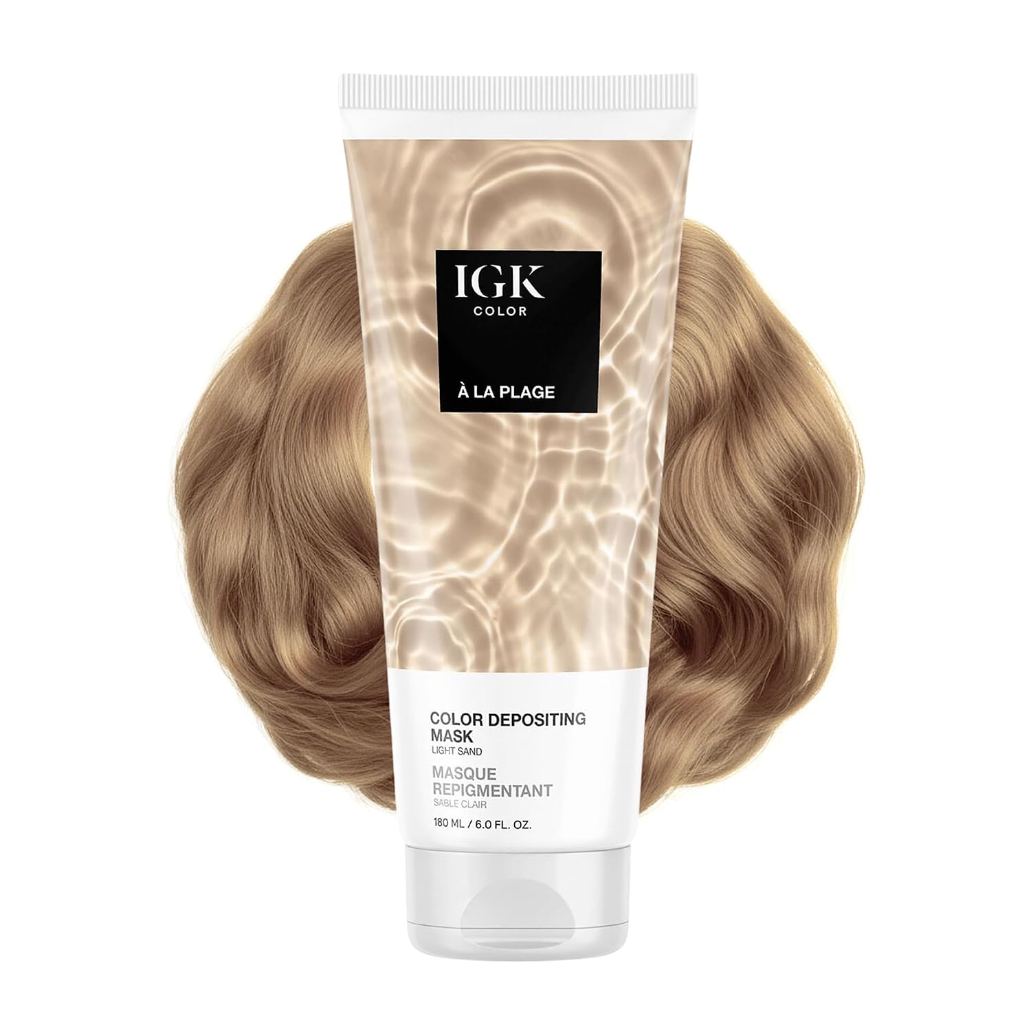 Detalle de IGK Hair Gloss Toner Light Sand 10-Wash