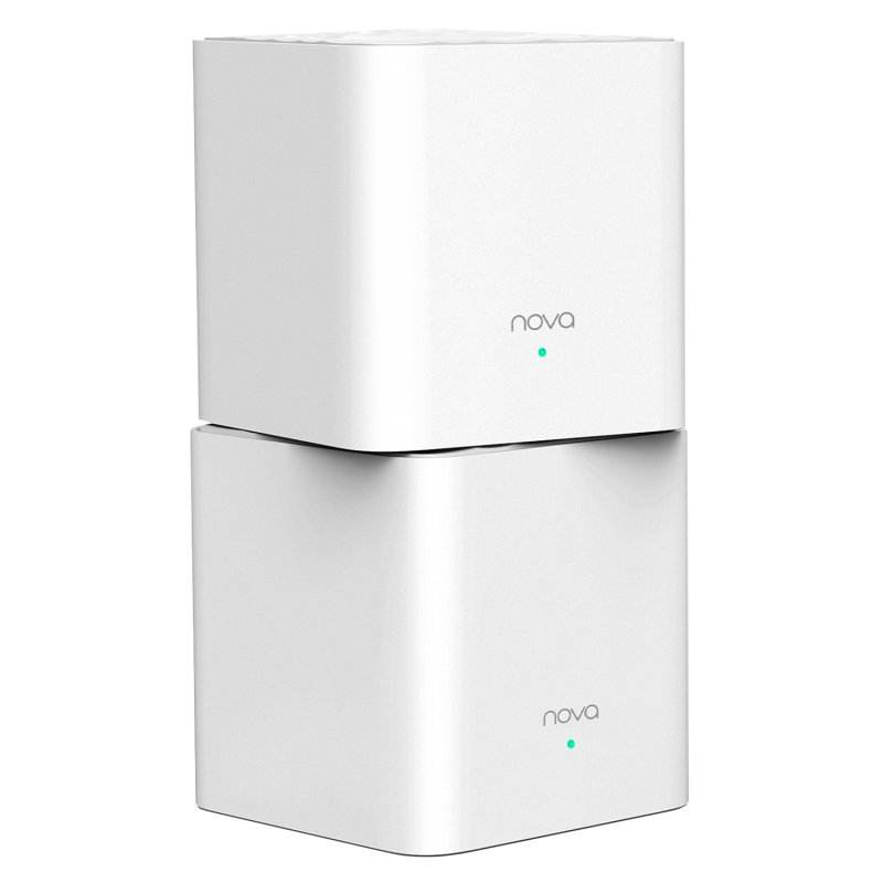 Detalle 2 de Tenda Nova MW3: sistema WiFi mesh de 2 nodos para cubrir hasta 200 m² con conexión estable
