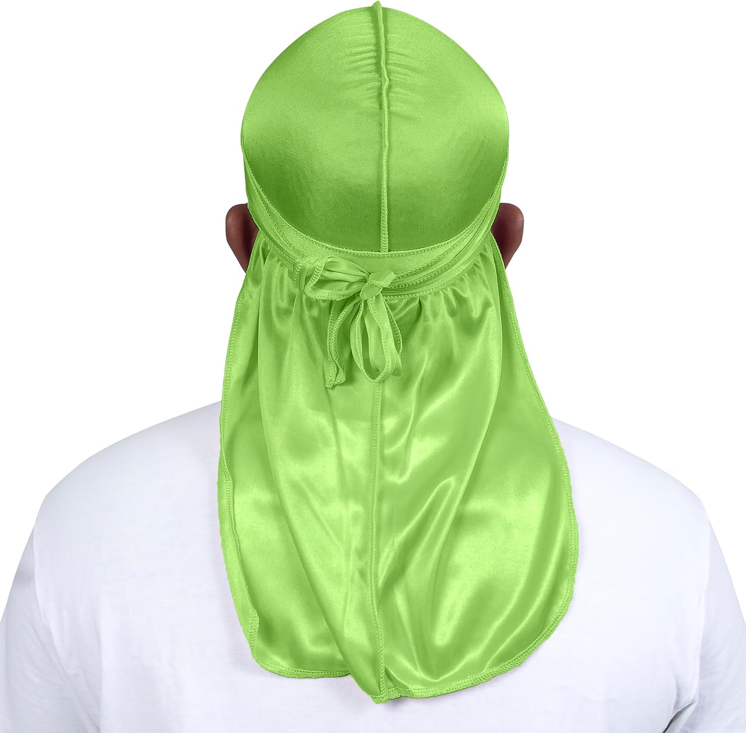 Detalle 2 de ForceWave 4PCS Silky Durags with Wave Cap, Satin Fabric and Long Tails