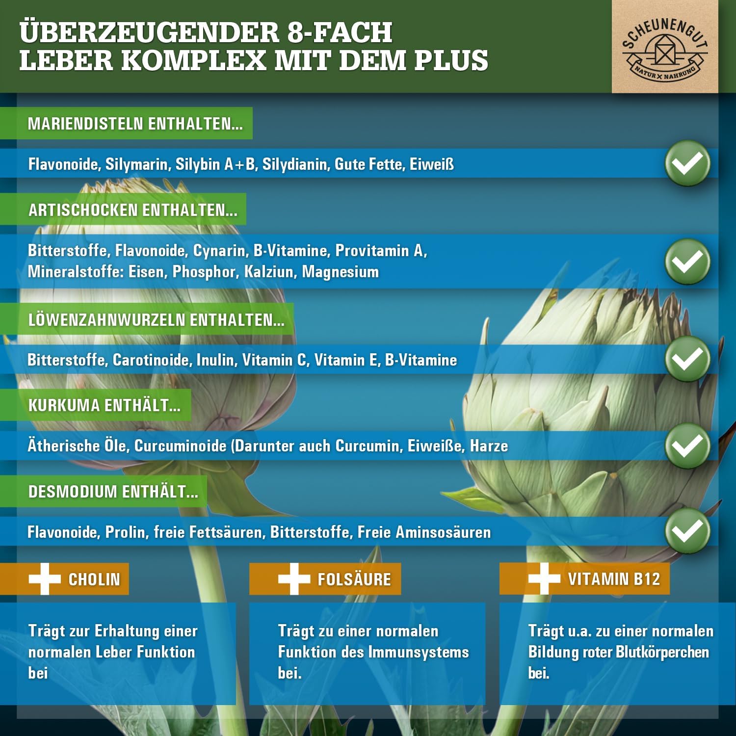 Thumbnail 2 de LEBER INTENSO+ Leber Kapseln 120 Stk