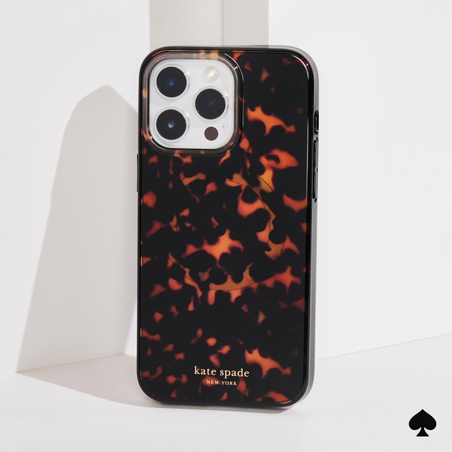 Detalle 2 de Case-Mate etui do iPhone 15 Pro Max z MagSafe, przezroczyste, wzór szylkretowy